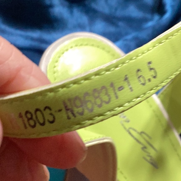 sun gurg Open Toe Sandals Ankle Strap Platform Chunky High Heels 6.5 - Picture 9 of 12